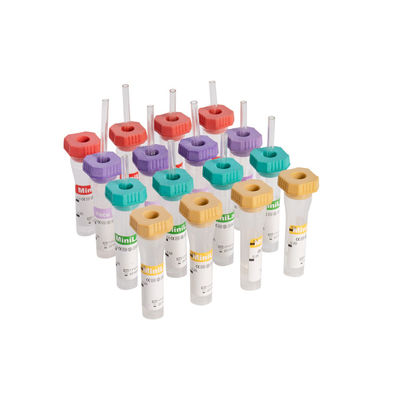 ISO9001 εγκεκριμένος CE σωλήνας αποστειρωμένο 0.5ml 0.25ml συλλογής αίματος μικροϋπολογιστών
