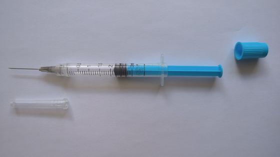 3ml ιατρικές σύριγγες και βελόνες κλειδαριών Luer μίας χρήσης για τη συλλογή αίματος