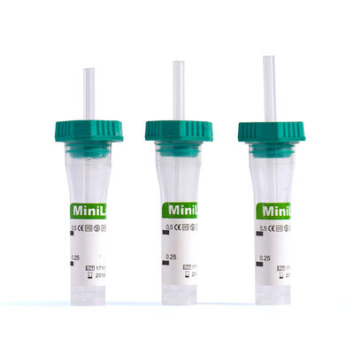 CE Capillary Blood Collection Tubes Μίας χρήσης Λεβάντα ΧΡΩΜΑ