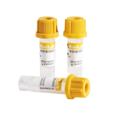 CE Capillary Blood Collection Tubes Μίας χρήσης Λεβάντα ΧΡΩΜΑ