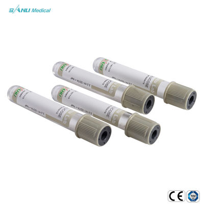 Medical Grey Vacuum Blood Collection Glucose Tube Μίας χρήσης Εγκεκριμένο CE ISO