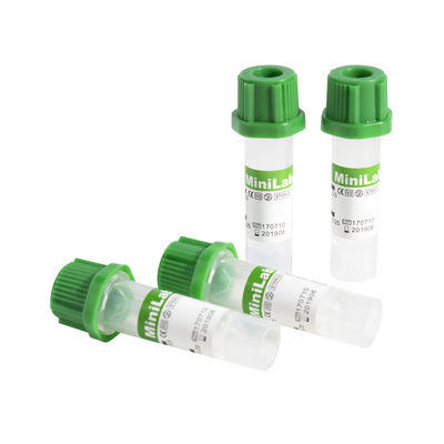 Τριχοειδείς σωλήνες μιάς χρήσεως 0.2ml 0.25ml 0.5ml συλλογής αίματος SANLI