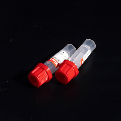Κίτρινος τοπ τριχοειδής δίσκος σωλήνων 0.2ml 0.25ml 0.5ml 100pcs συλλογής αίματος