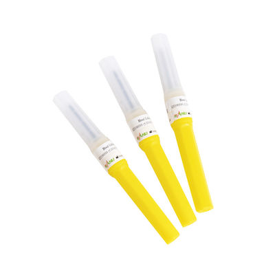 20G βελόνες 0.9x19mm συλλογής αίματος κίτρινο χρώμα για μιάς χρήσεως