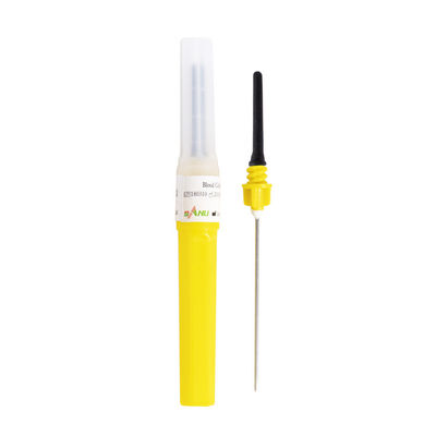 20G βελόνες 0.9x19mm συλλογής αίματος κίτρινο χρώμα για μιάς χρήσεως