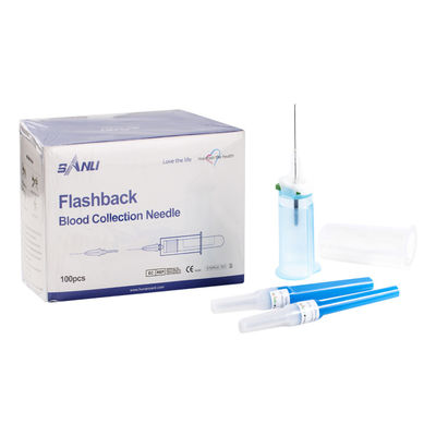 Βελόνες κενό 23G 3/4 συλλογής αίματος αναδρομής στο παρελθόν» μπλε χρώμα 0.6x19mm