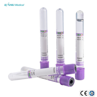 EDTA K3 κενό Lavender σωλήνων συλλογής αίματος τοπ υλικό της PET