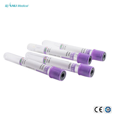 EDTA K3 κενό Lavender σωλήνων συλλογής αίματος τοπ υλικό της PET