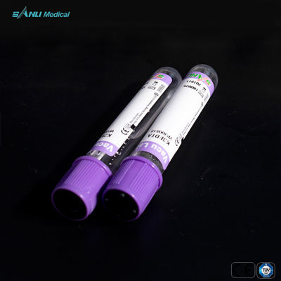 EDTA K3 κενό Lavender σωλήνων συλλογής αίματος τοπ υλικό της PET