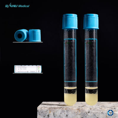 Κιτρικό άλας νατρίου σωλήνων δοκιμής 10ML PRP με το ΠΉΚΤΩΜΑ για την αναγέννηση δερμάτων