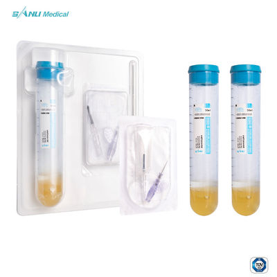 Μειώστε τον πλούσιο σωλήνα PET 50ml πλάσματος αιμοπεταλίων ανάφλεξης για την επεξεργασία OA