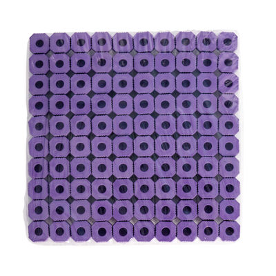 K2 EDTA τριχοειδές Lavender λαστιχένια ΚΑΠ σωλήνων ISO9001 συλλογής αίματος