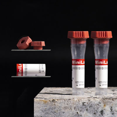 0.25ml τριχοειδείς σωλήνες συλλογής αίματος καμία πρόσθετη λαστιχένια ΚΑΠ με τον αγωγό