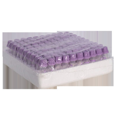 Lavender τοπ τριχοειδές EDTA σωλήνων K3 συλλογής αίματος που περιέχει τους σωλήνες