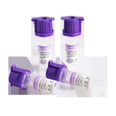 Lavender EDTA τριχοειδείς σωλήνες για EDTA συλλογής K3 αίματος την πρόσθετη ουσία