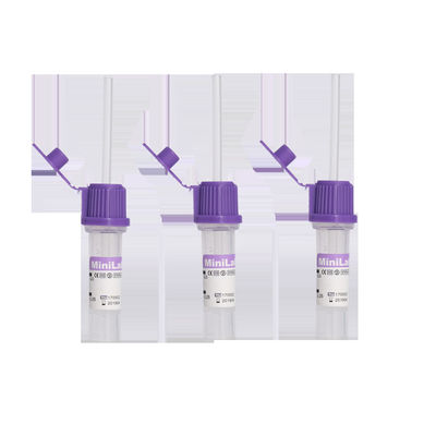 Lavender EDTA τριχοειδείς σωλήνες για EDTA συλλογής K3 αίματος την πρόσθετη ουσία