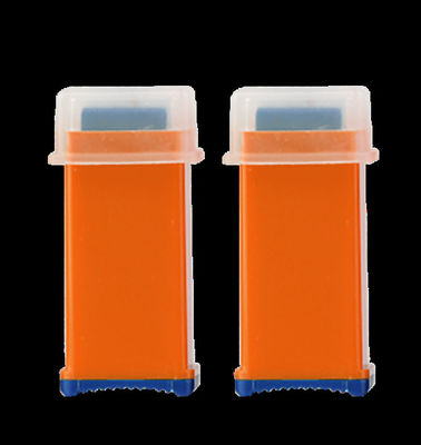 21G μίας χρήσης νυστέρια ασφάλειας 1.8mm μοναδικό πορτοκαλί χρώμα πίεσης