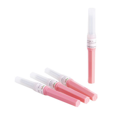 Ρόδινο 18G 1.2x25mm πολυ προϊόν μίας χρήσης δειγμάτων βελόνων συλλογής αίματος