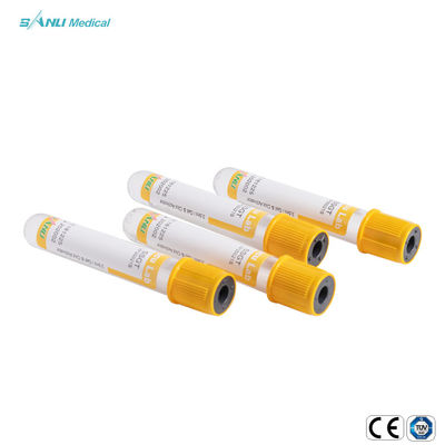 Πρόσθετος SSGT πηκτωμάτων θρόμβων σωλήνας 5-9ml IVD 16x100mm συλλογής αίματος γυαλιού κενός