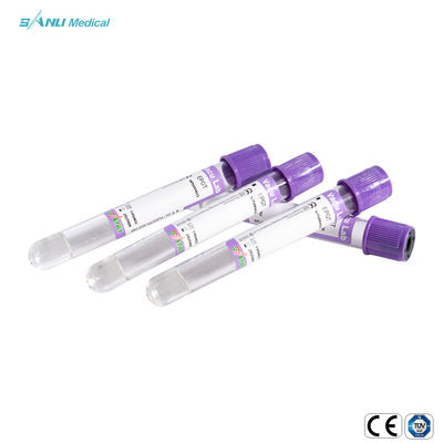 ISO9001 EDTA κενό υλικό σωλήνων 2ml 3ml PET για τη ιατρική εξέταση