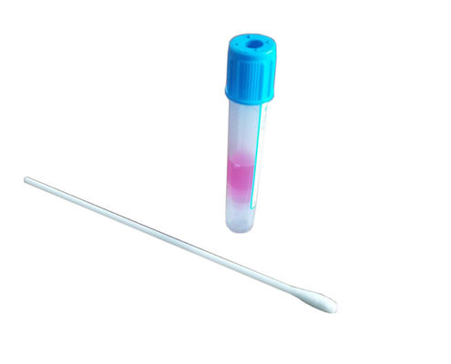 Μίας χρήσης μέσα μεταφορών 5ml προφορικά προερχόμενα από ιό, εξάρτηση VTM σωλήνων δειγματοληψίας λαιμού