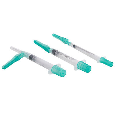 Αποστειρωμένη σύριγγα μίας χρήσης 3ml 1ml συλλογής αίματος ασφάλειας ιατρική αρτηριακή