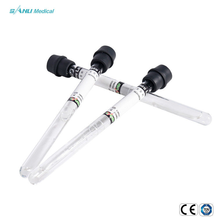 1/6 ESR κενό CE σωλήνων 1.2ml 1.6ml 1.8ml συλλογής αίματος πιστοποιημένο