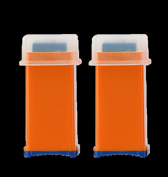 21G μίας χρήσης νυστέρια ασφάλειας 1.8mm μοναδικό πορτοκαλί χρώμα πίεσης